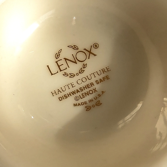 Lenox Haute Couture Footed Cup ⭐ Set of 3 Teacups Mugs $270 - Picture 7 of 16
